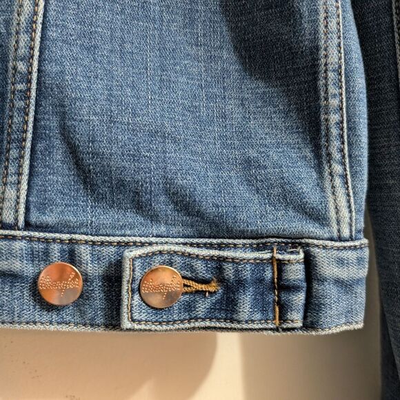 Wrangler Heritage Denim Zip Jacket Size s - Picture 7 of 12